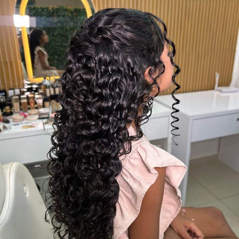 Penteado infantil em Governador Valadares.